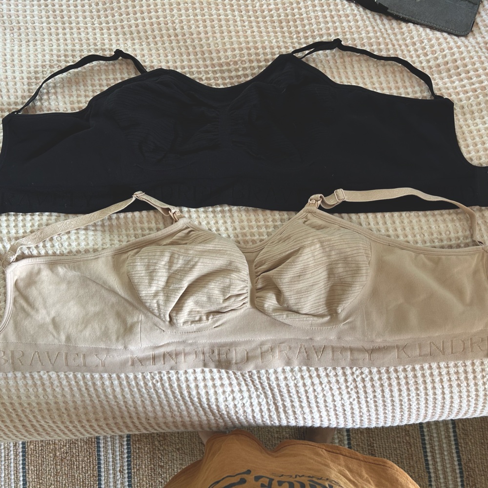 Kindred Braverly size L pumping nursing bra